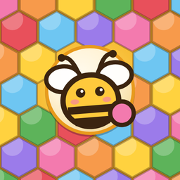أيقونة Pollen Pop: لغز النحل والألوان