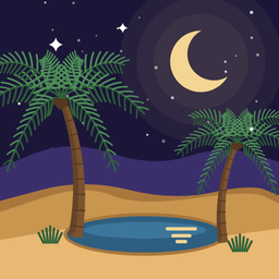 أيقونة واحة الكلمات